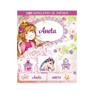 ARGUS Veselé nálepky samolepky se jménem Aneta 11140194