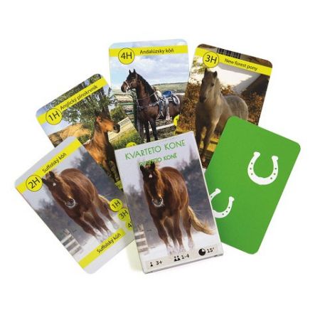 ARGUS Card game quartets Horses 22010057