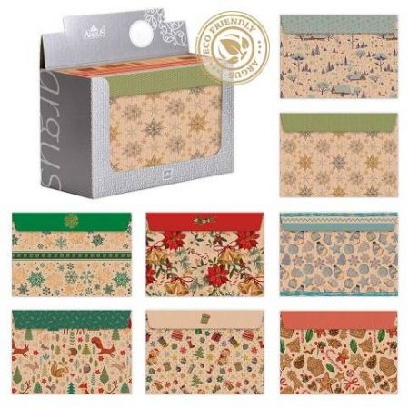 ARGUS Obálka C5 NATUR s potiskem BOX 120 pcs. 1086V001