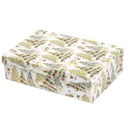 ARGUS dárková krabice vánoční 2540 - 26,4 x 17,6 x 7,3 cm