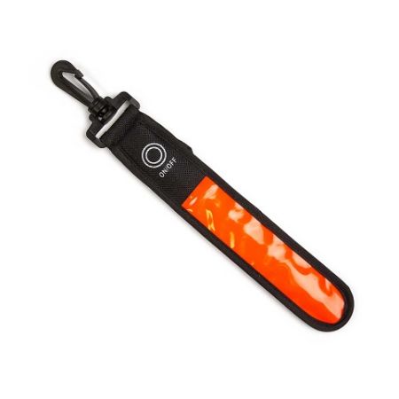 ARGUS LED reflexní přívěsek s klipem oranžový 81090002