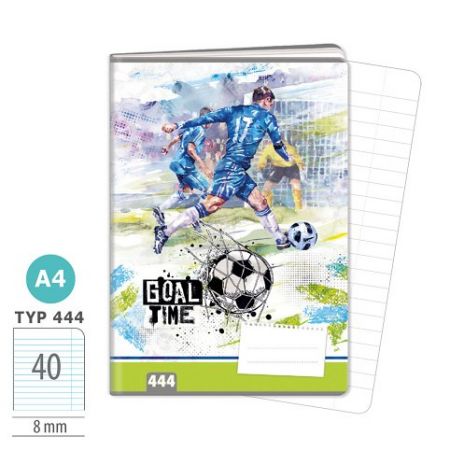 ARGUS Sešit A4 TYP 444 GOAL TIME 15820413