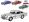 Kinsmart Aston Martin DB5 1:38 12,5cm kov na zpětný chod 4barvy