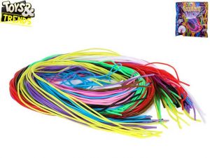 Toys&amp;Trends scoubidou zaplétací bužírky 80cm 100ks v sáčku