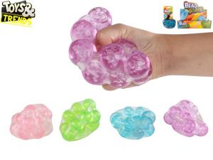 Toys&amp;Trends míček s křupajícími kuličkami 9cm 4barvy v síťce