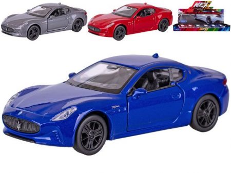 Welly Maserati Gran Turismo Folgore 12cm kov zpětný chod 3barvy