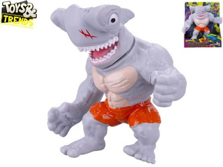 Toys&amp;Trends Brainboooom monstrum strečové žralok kladivoun 22cm v krabičce