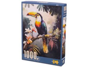 Puzzle tukan 70x50cm 1000dílků v krabičce