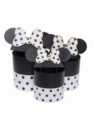 Dárkový box ve stylu Minnie Mouse střední