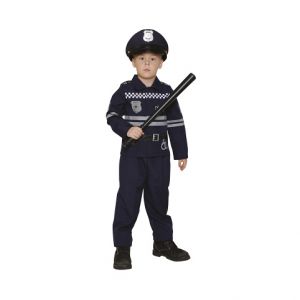 ALBI Kostým dětský Policista s obuškem vel. 4-6 let