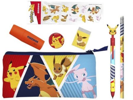 Pokémon školní set se samolepkami