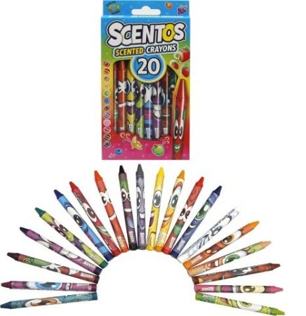 Voskovky voňavé Scentos 20ks
