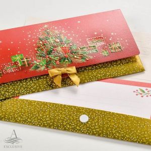 ARGUS Obálka na peníze vánoční luxusní 81-6054