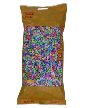 HAMA MIDI Zažehlovací korálky pastelové - 6000ks