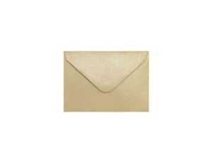 Ozdobné obálky Pearl - 7 x 10 cm, 150 g/m2, perleťové, zlaté, 10 ks