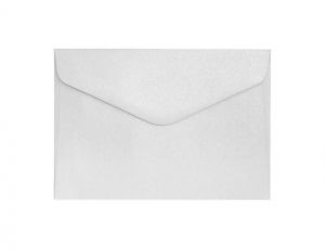 Ozdobné obálky Pearl - B6, 150 g/m2 , perleťové, bílé, 10 ks<br />