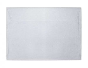 Ozdobné obálky Millenium - C5, 120 g/m2, metalické, diamantově bílé, 10 ks