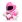 Tubbz kachnička Power Ranger - Pink