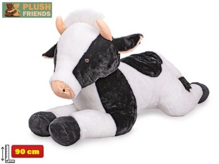 Plush Friends kráva plyšová 90cm ležící 0m+