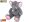Plush Friends slon 130cm plyšový šedý 0m+