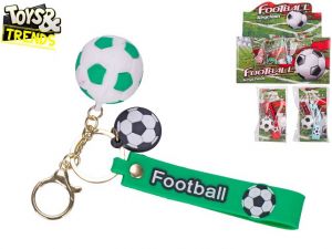 Toys&amp;Trends míč fotbalový přívěsek na klíče 4cm 3barvy v sáčku