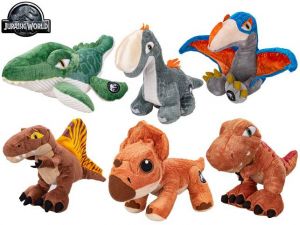 Jurský Svět dinosaurus plyšový 25cm 6druhů 0m+