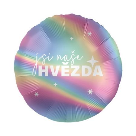 ALBI Balónek fóliový Jsi naše hvězda