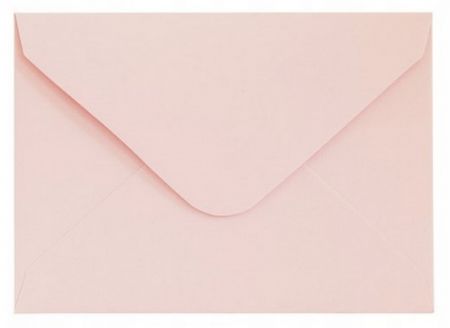 Ozdobné obálky Smooth - 7 x 10 cm, 120 g/m2 růžová 10 ks