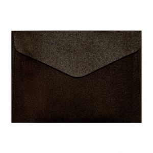 Ozdobné obálky Pearl - C6, 150 g/m2, perleťové, hnědé, 10 ks