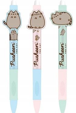 Gumovací automatické pero Pusheen 0,5 mm