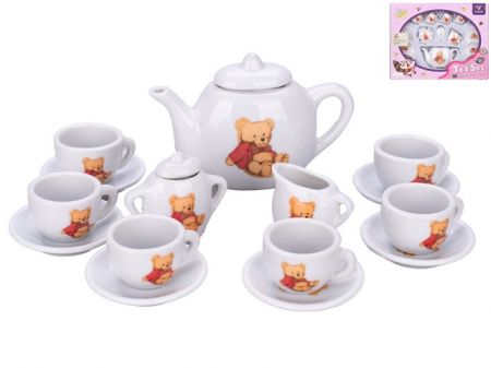 Čajový set porcelánový 16ks v krabičce
