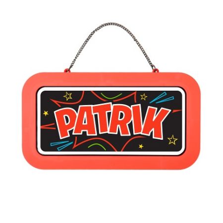 ALBI Neonová cedulka se jménem - Patrik