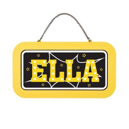 ALBI Neonová cedulka se jménem - Ella
