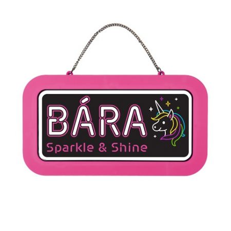 ALBI Neonová cedulka se jménem - Bára