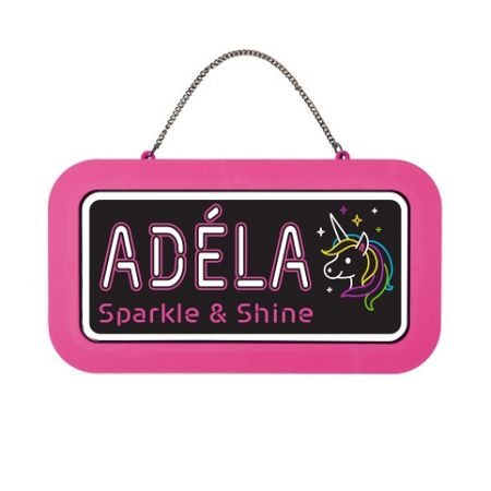 ALBI Neonová cedulka se jménem - Adéla