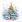 Ubrousky Daisy vánoční Watercolour Christmas Tree