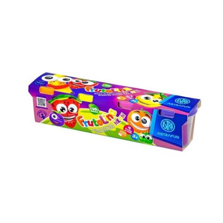 ASTRAFUN modelovací hmota 4x100g Frutolina Neon