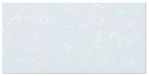 Ozdobné obálky Wind - DL, 120 g/m2, motiv, bílé
