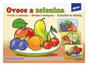 Omalovánky A5 Ovoce a zelenina