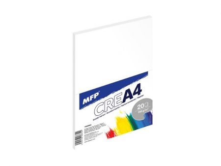 Kreslící karton A4 190g 20listů bílý MFP