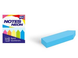 Bloček samolepící 5ks 12x44mm 125 listů
