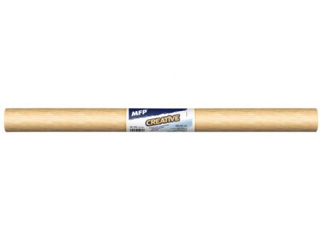 Krepový papír 50x200cm perleťový béžový