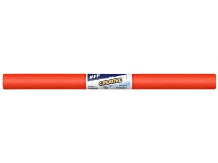 Krepový papír role 50x200cm cihlový