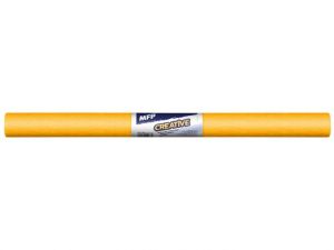 Krepový papír role 50x200cm světle oranžový