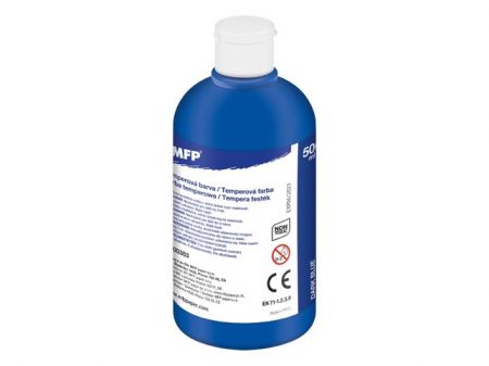Temperové barvy 500ml tmavě modrá MFP