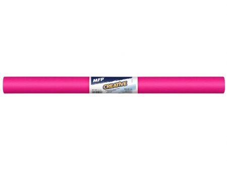 Krepový papír role 50x200cm malinový