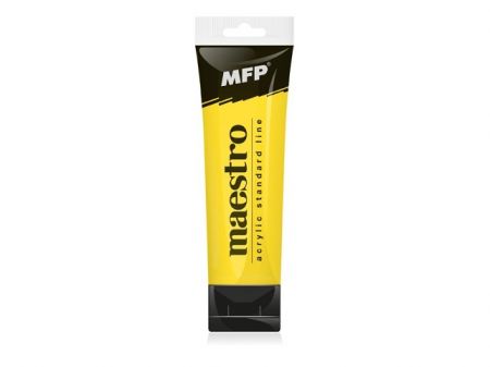 Akrylová barva 75ml - žlutá