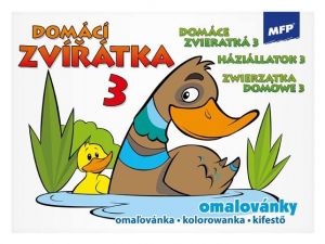 MFP Omalovánky A5 Domácí zvířátka 3