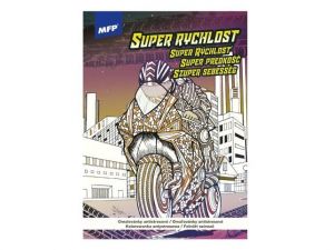 Omalovánky antistresové Super rychlost 210 x 290 mm/32str.