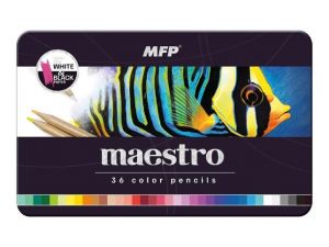 Pastelky MFP 36 ks kovová krabička